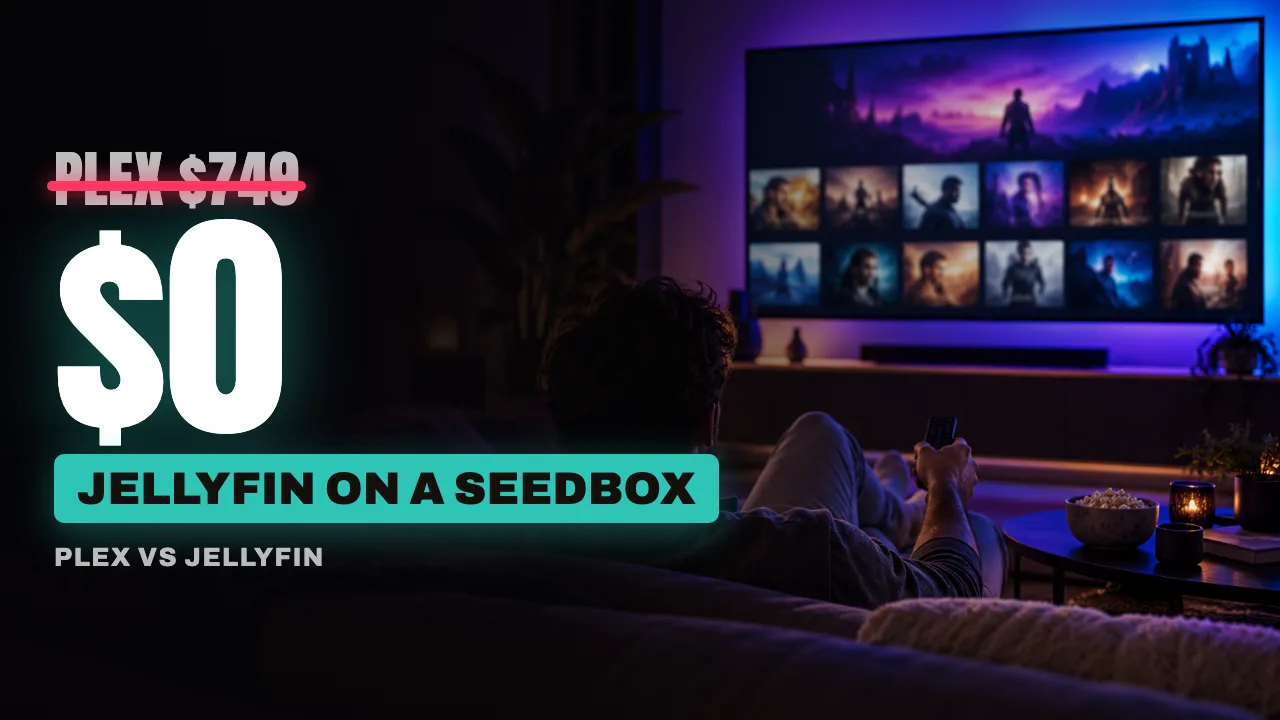 Plex versus Jellyfin, both running on the same seedbox
